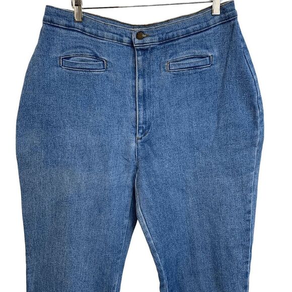 Made in the Shade Women's size 20 Tall Vintage High Rise USA blue denim jeans - Picture 3 of 15